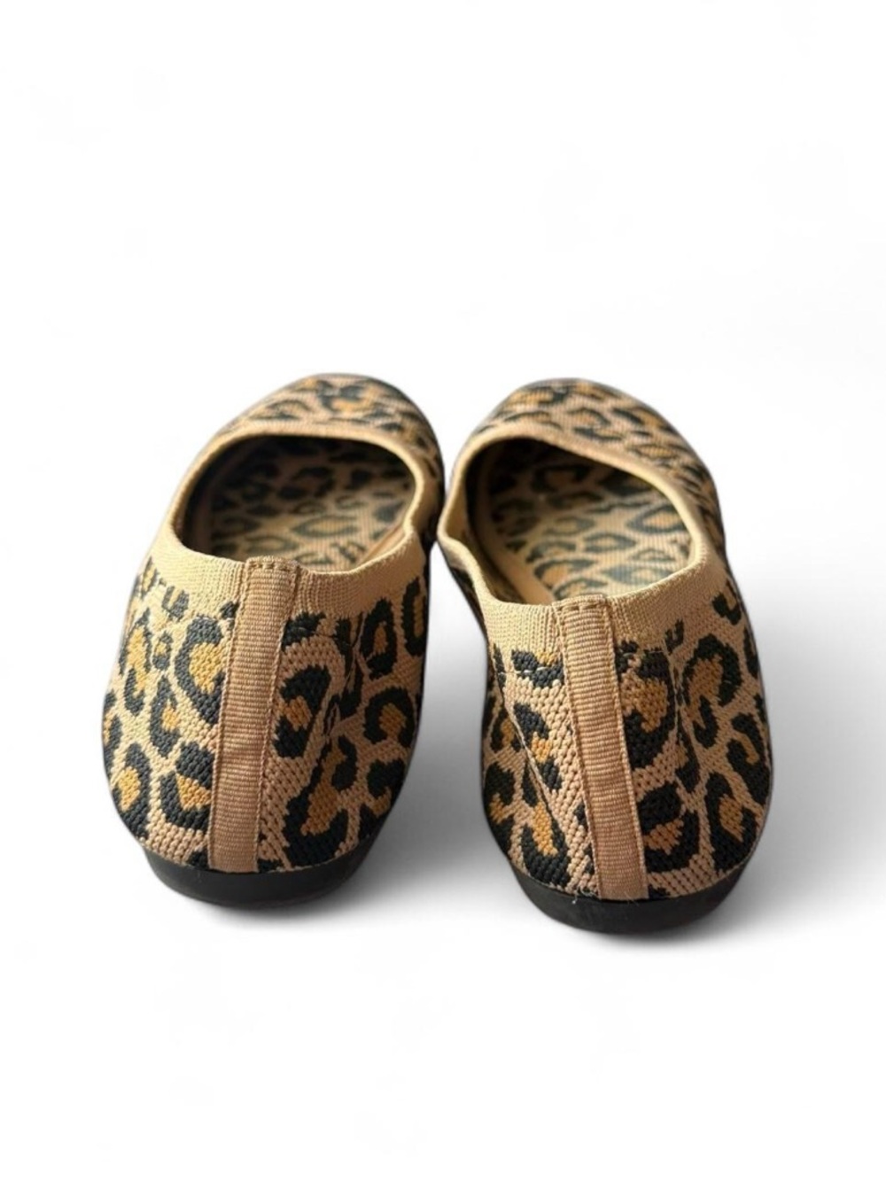 Steven New York Leopard Print Knit Ballet Flats Size 7.5 - Picture 6 of 6